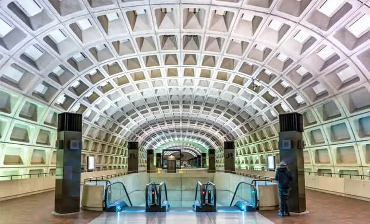 Capitol South Metro Station in Washington DC - 14 Tips for Your First Visit to Washington, D.C.