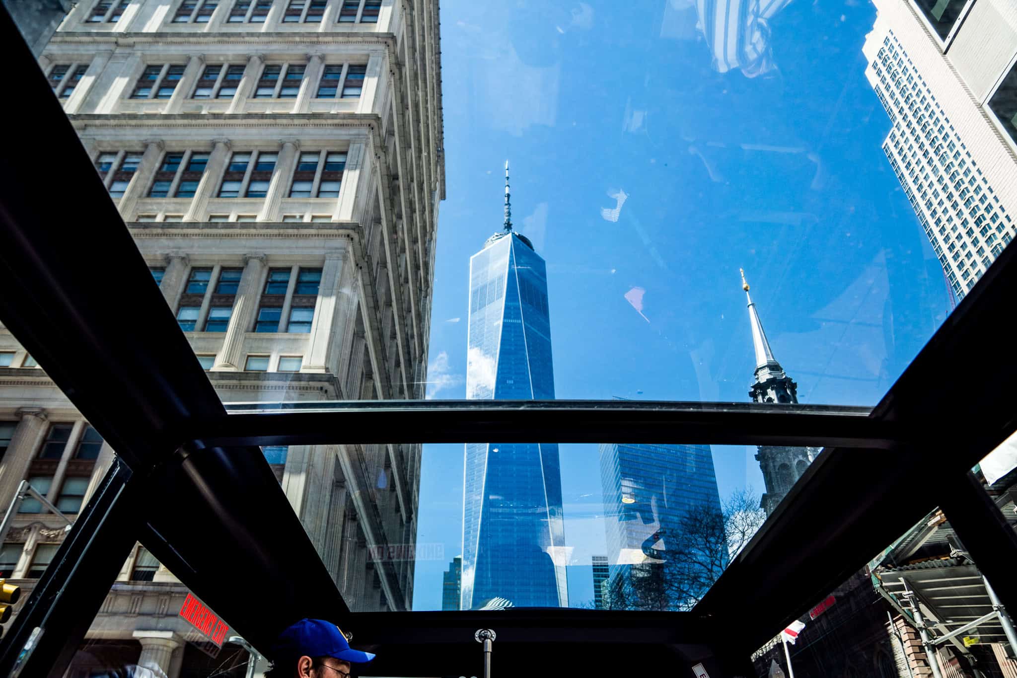 NYC Glass-Top Bus