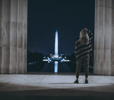 Washington Monument at Night